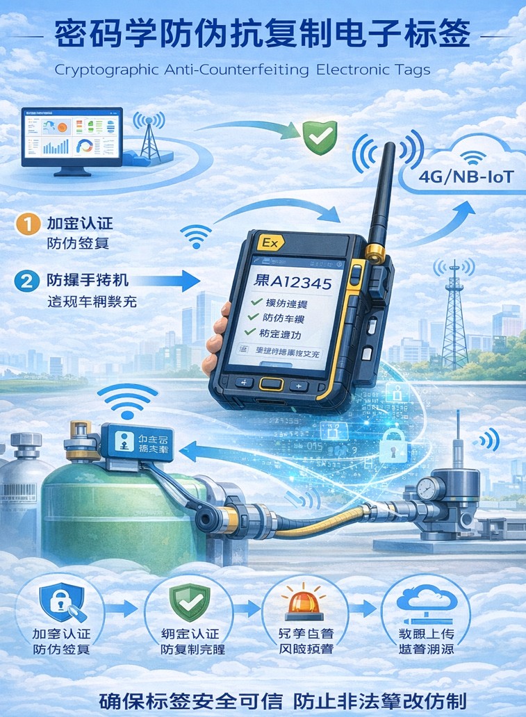 密碼學(xué)防偽抗復(fù)制電子標(biāo)簽