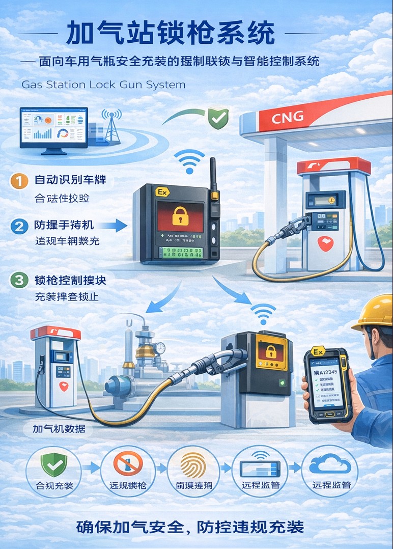 加氣站鎖槍系統(tǒng)